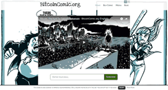 Desktop Screenshot of bitcoincomic.org